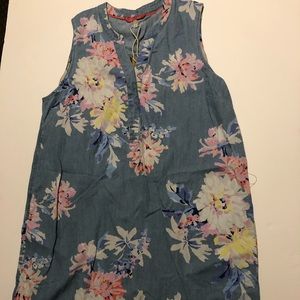 Knee length Joules jean dress